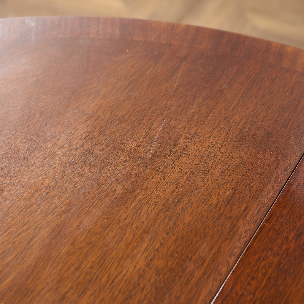 英国 クラシック エクステンション ラウンド ロング ダイニングテーブル