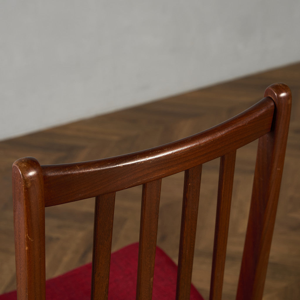 ヴィンテージ スラットバックチェア 座面張替え済み