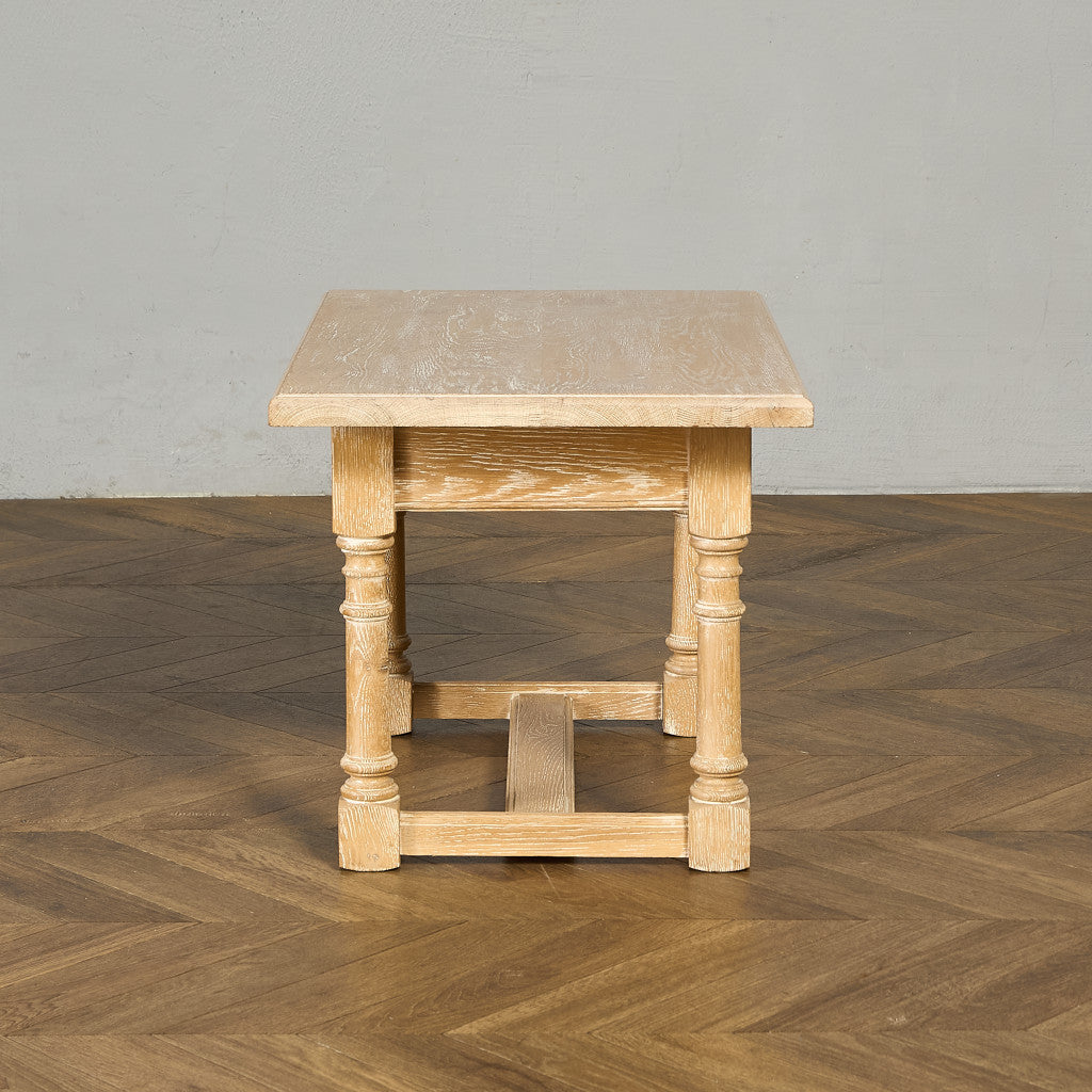 英国 クラシック ライムド オーク センターテーブル コーヒーテーブル