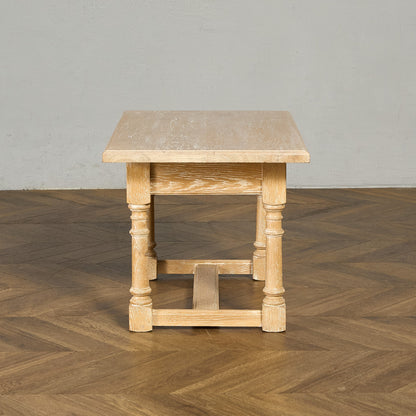 英国 クラシック ライムド オーク センターテーブル コーヒーテーブル