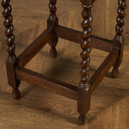 英国 クラシック バーリーシュガーツイスト サイドテーブル