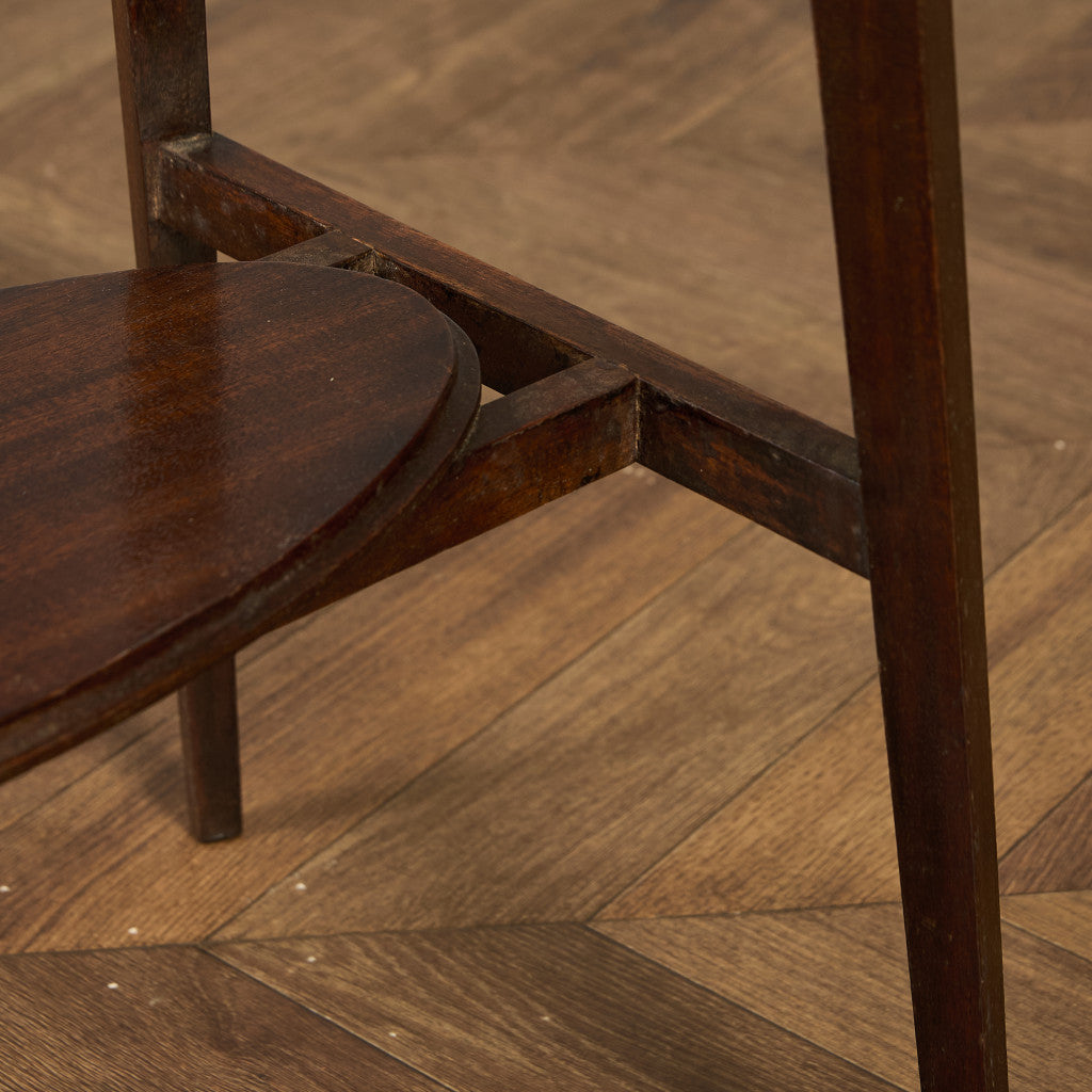 マホガニー材 サイドテーブル