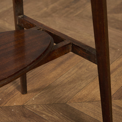 マホガニー材 サイドテーブル