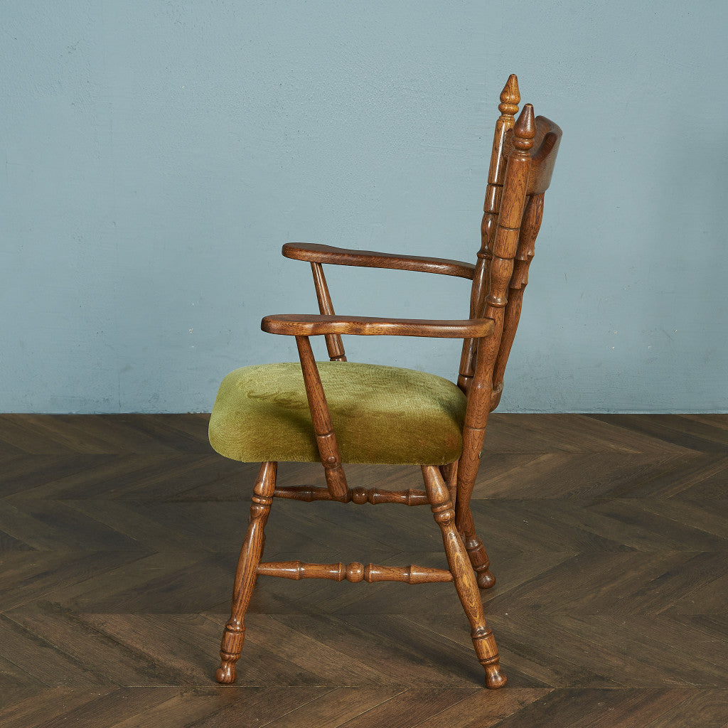 GMHS454F○英国 アンティーク スピンドルバック ダイニング