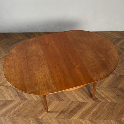 ヴィンテージ エクステンション ラウンド ダイニングテーブル