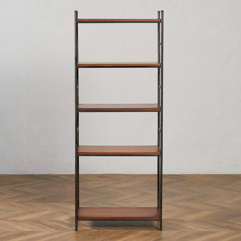 英国製 インダストリアル オープン シェルフ