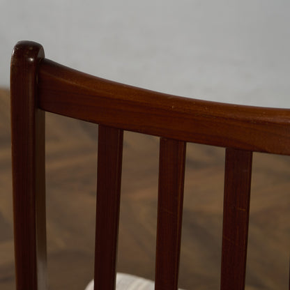 ヴィンテージ スラットバックチェア 座面張替え済み