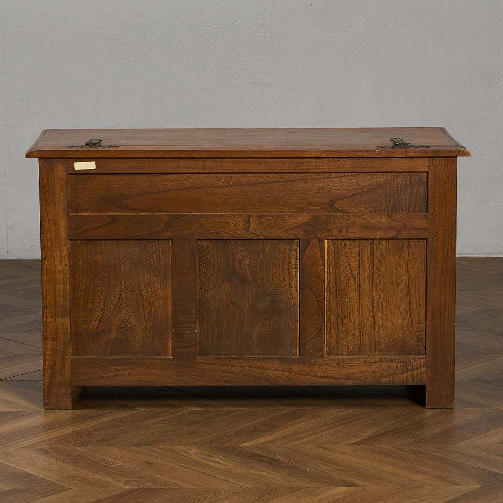 英国 クラシック オーク ブランケットボックス