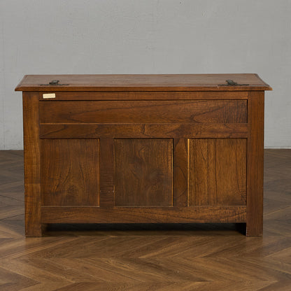 英国 クラシック オーク ブランケットボックス