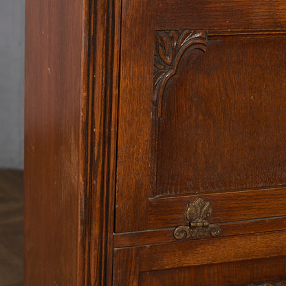 Old Charm オーク材 ビューローブックケース