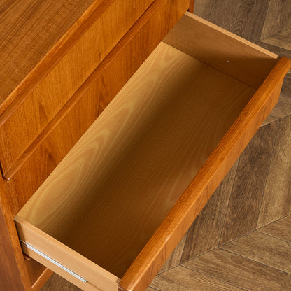 英国 ヴィンテージ 4段 チェスト #90033