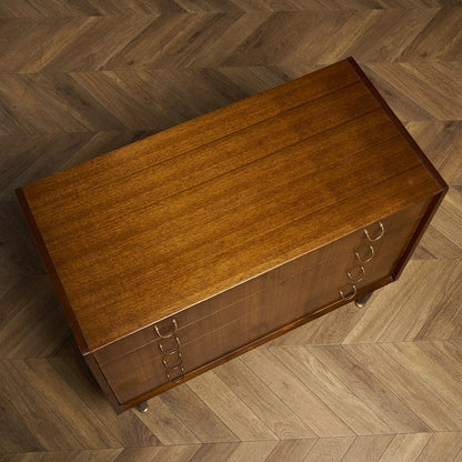 ジープラン G-PLAN Tola&black 4段 チェスト (GF08) #86981