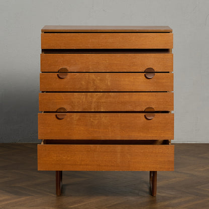 英国 ヴィンテージ 6段 チェスト