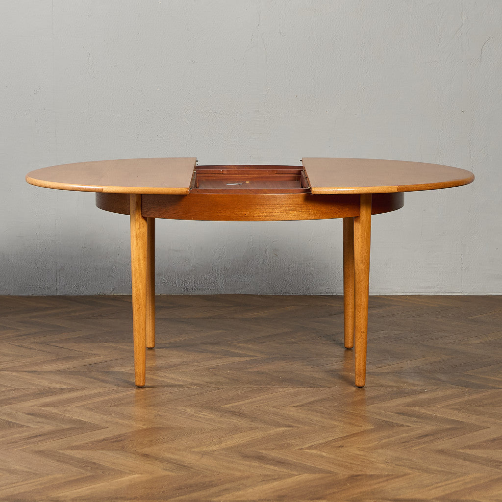ヴィンテージ エクステンション ラウンドダイニングテーブル