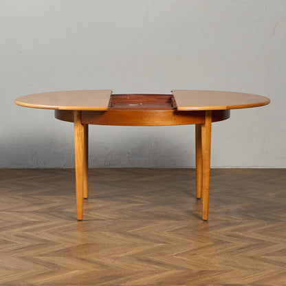 ヴィンテージ エクステンション ラウンドダイニングテーブル
