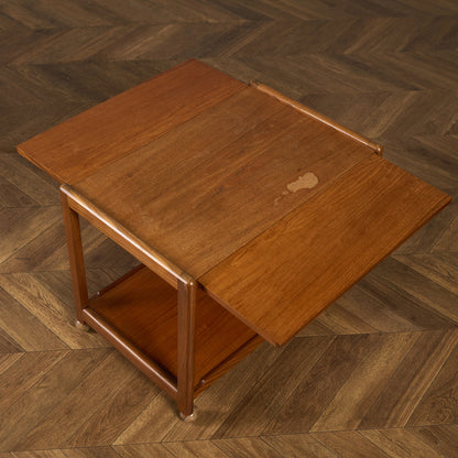 英国 ヴィンテージ ドロップリーフ トロリーワゴン