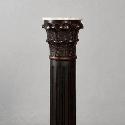 英国 クラシック 大理石 プランタースタンド #96826