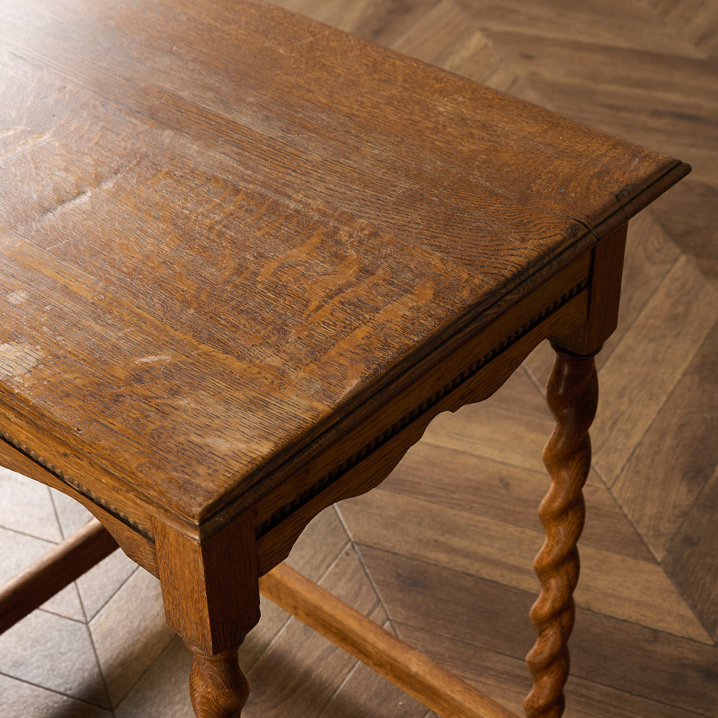 英国 クラシック バーリーシュガーツイスト サイドテーブル #97351