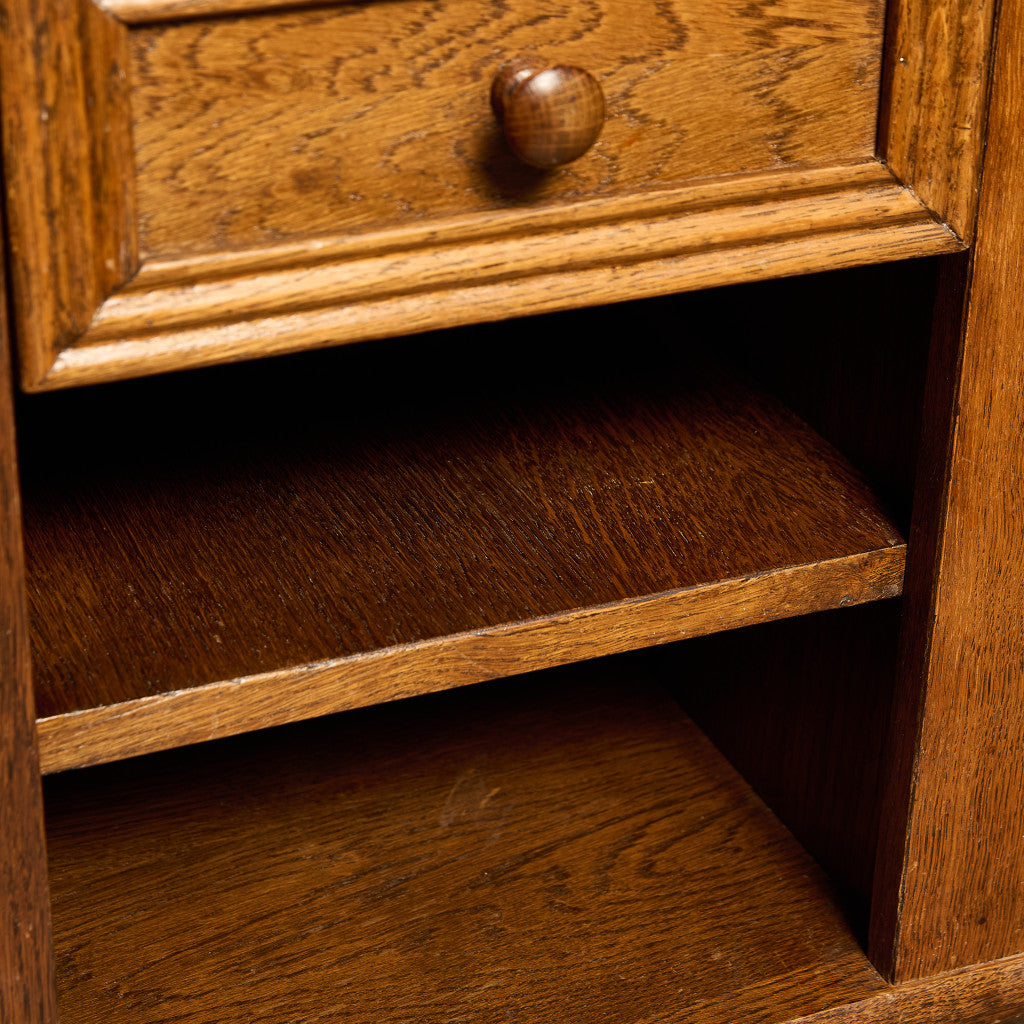 英国 クラシック マガジンラック付き サイドテーブル