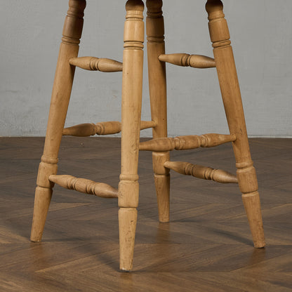 英国 アンティーク カウンターチェア ハイスツール