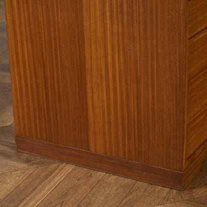 英国 ヴィンテージ 4段 サイドチェスト