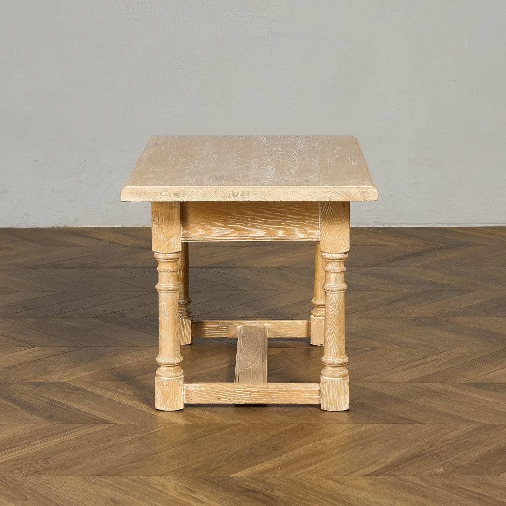 英国 クラシック ライムド オーク センターテーブル コーヒーテーブル