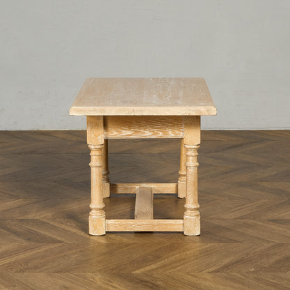 英国 クラシック ライムド オーク センターテーブル コーヒーテーブル