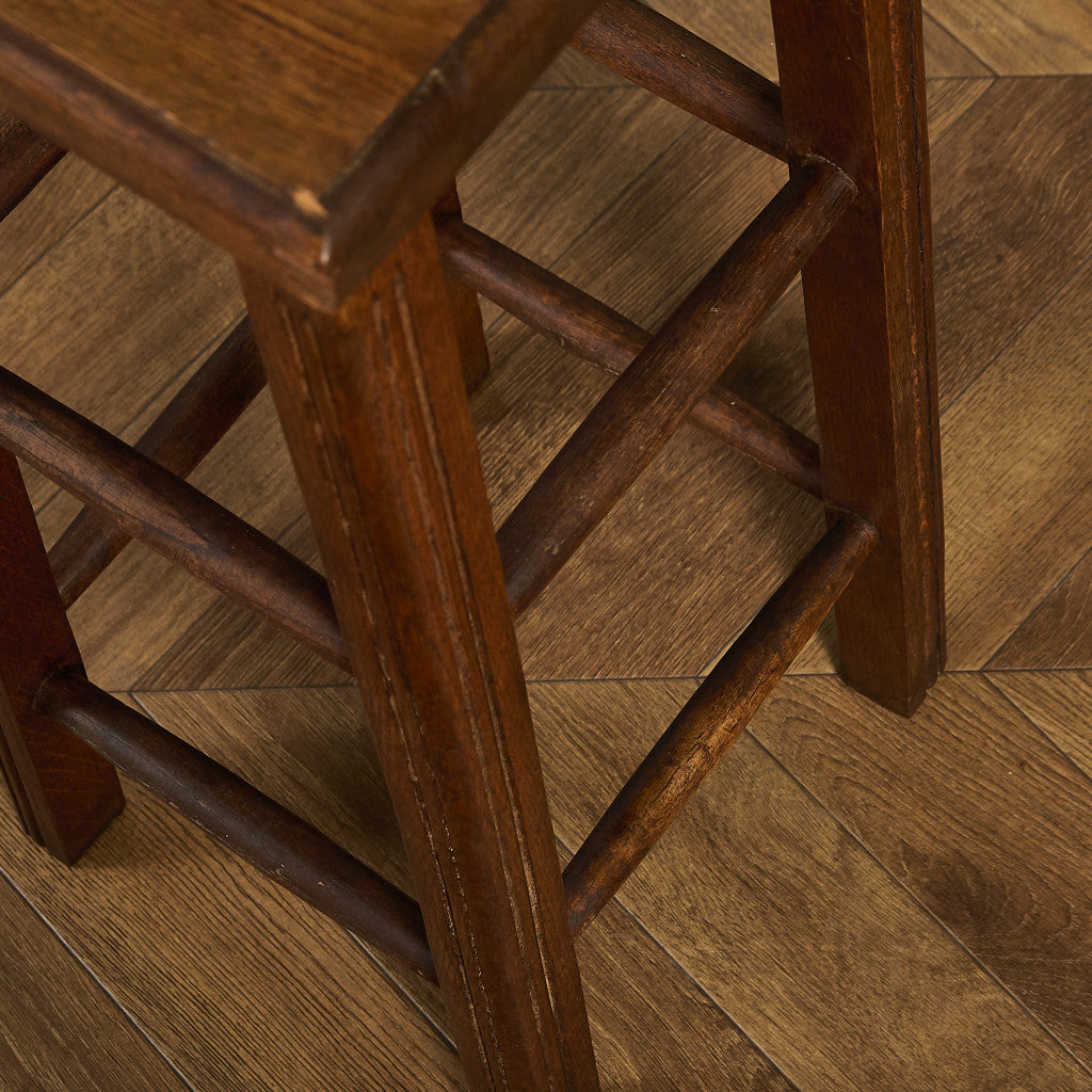 イギリス ヴィンテージ ハイ スツール