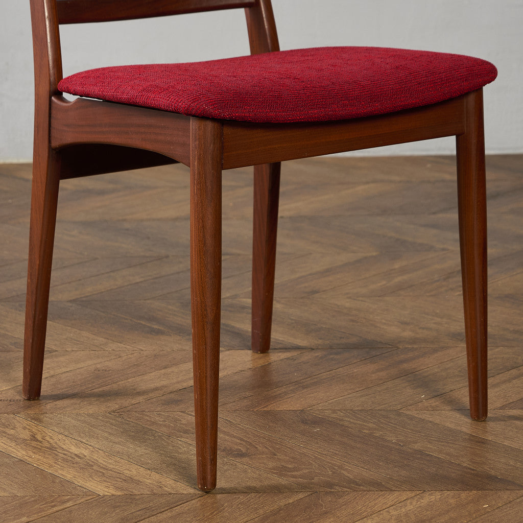 ヴィンテージ スラットバックチェア 座面張替え済み