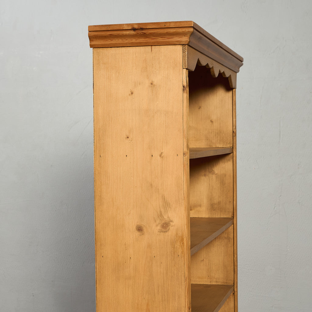 カントリー スタイル パイン材 ブックシェルフ