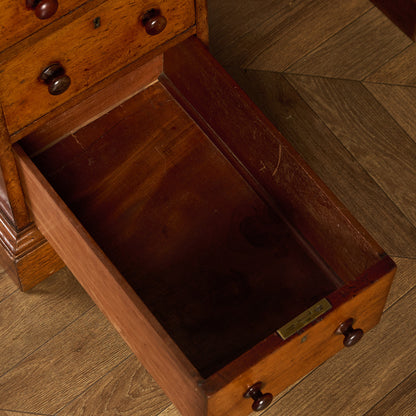 英国 アンティーク 両袖 デスク