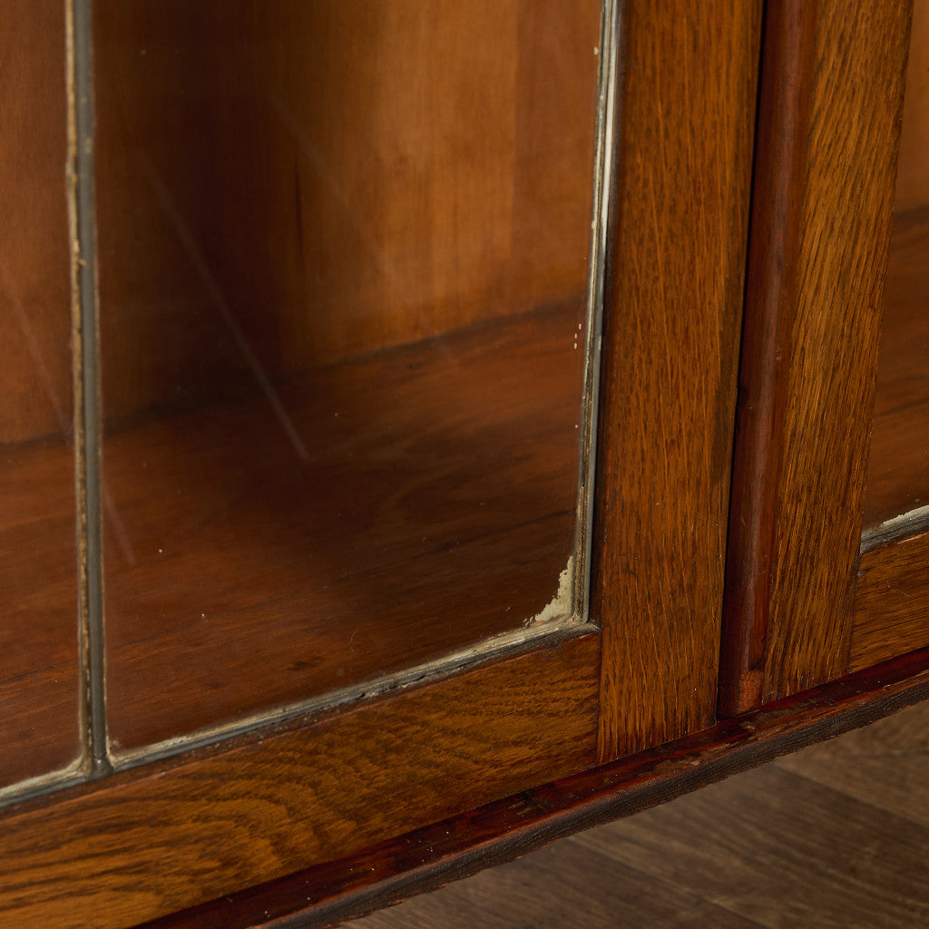 英国 クラシック キュリオケース 飾り棚 #90094