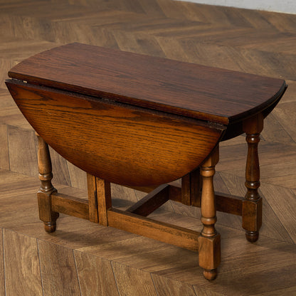 英国クラシック ドロップリーフ ゲートレッグテーブル