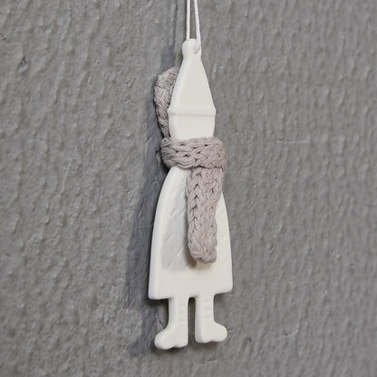 Winter friends Gnome Ornament