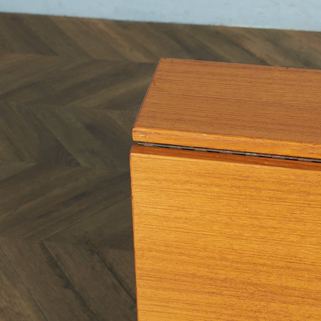 デンマーク Ansager Mobler ヴィンテージ ドロップリーフゲートレッグテーブル / ダイニングテーブル #83632