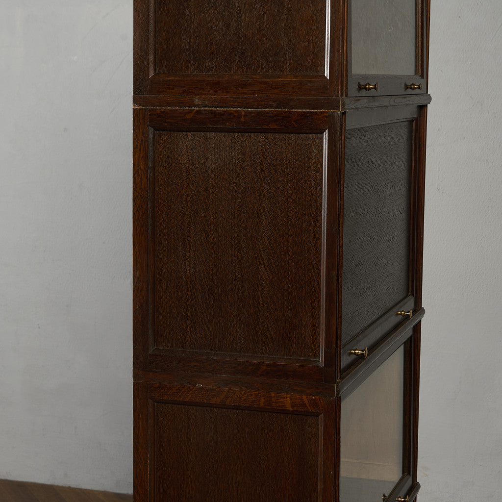 英国 クラシック スタッキングブックケース