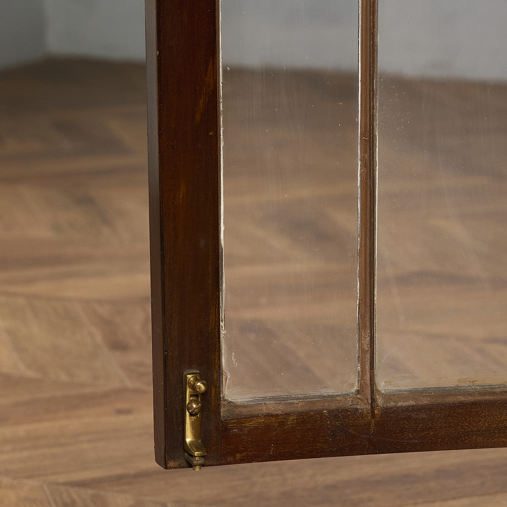 英国 クラシック ディスプレイ ガラス キャビネット