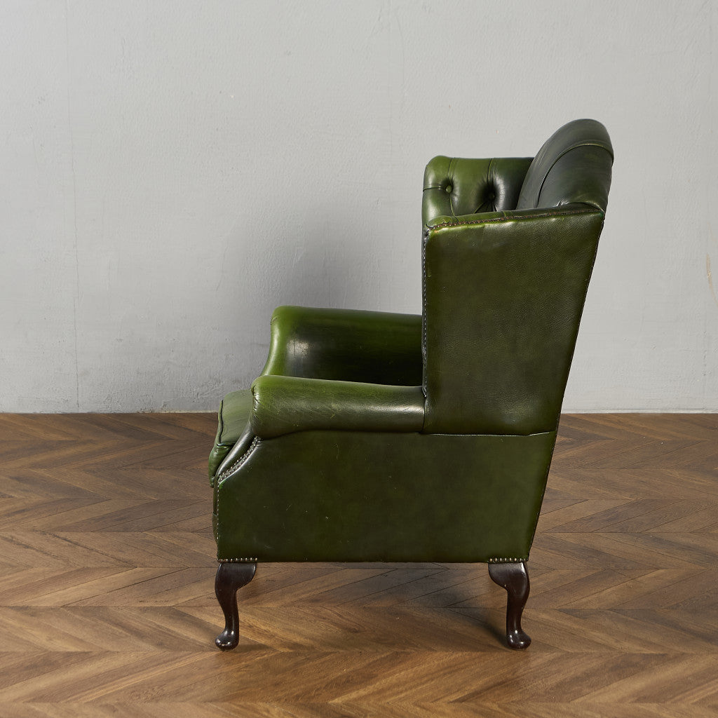 英国 クラシック チェスターフィールド チェア