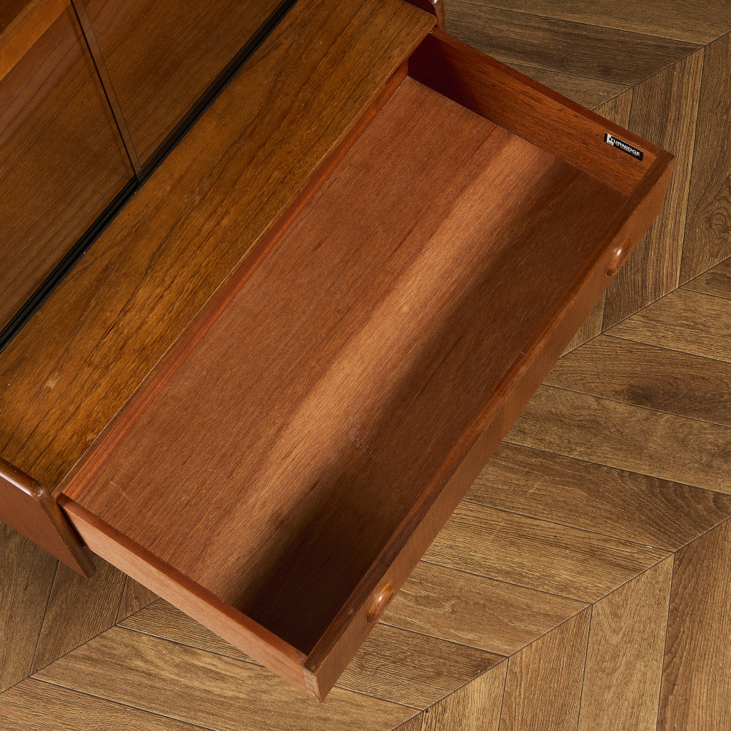 ヴィンテージ ガラス キャビネット 本棚