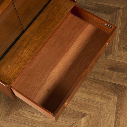 ヴィンテージ ガラス キャビネット 本棚