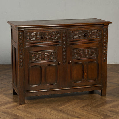 英国 クラシック キャビネット 食器棚