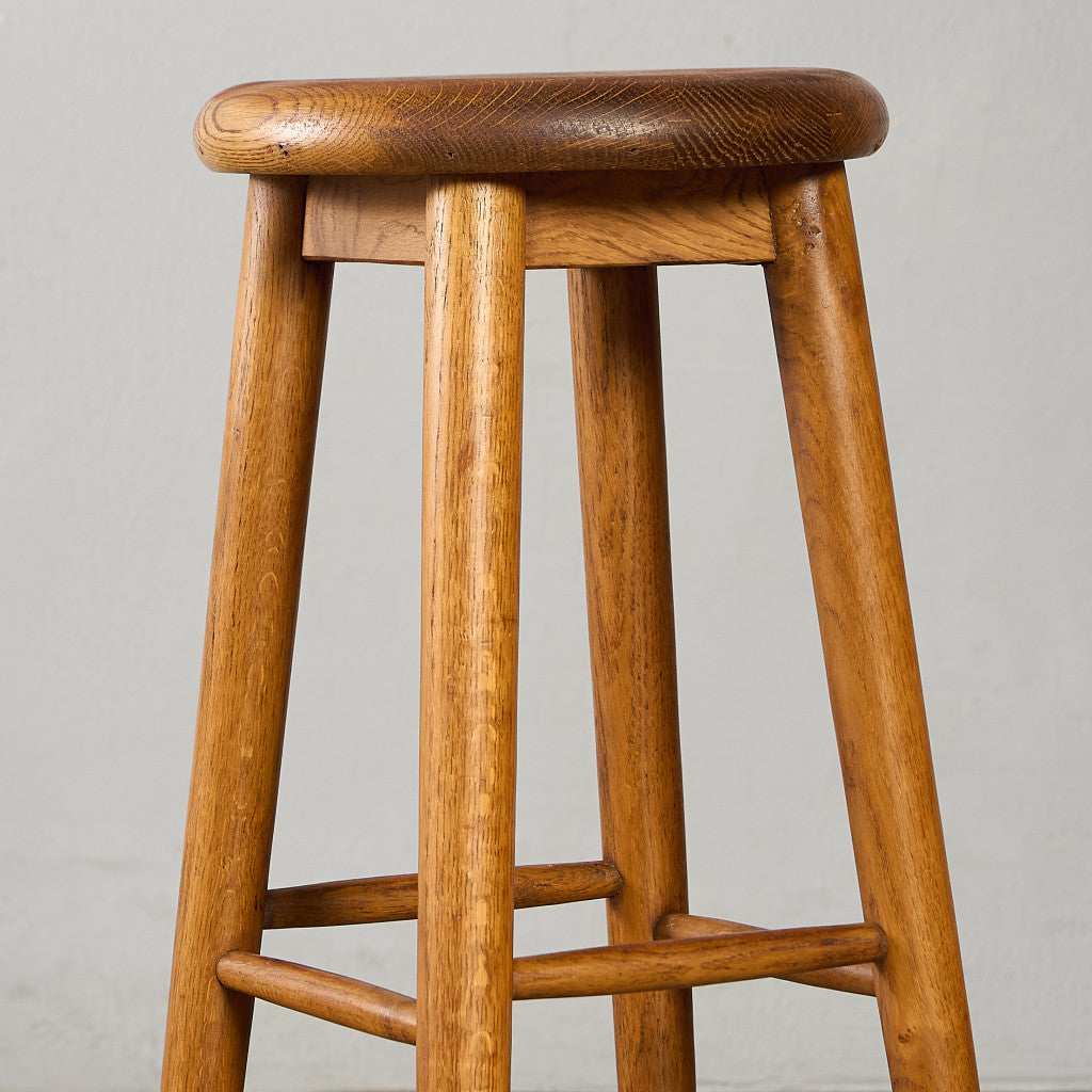 イギリス ヴィンテージ ハイ スツール