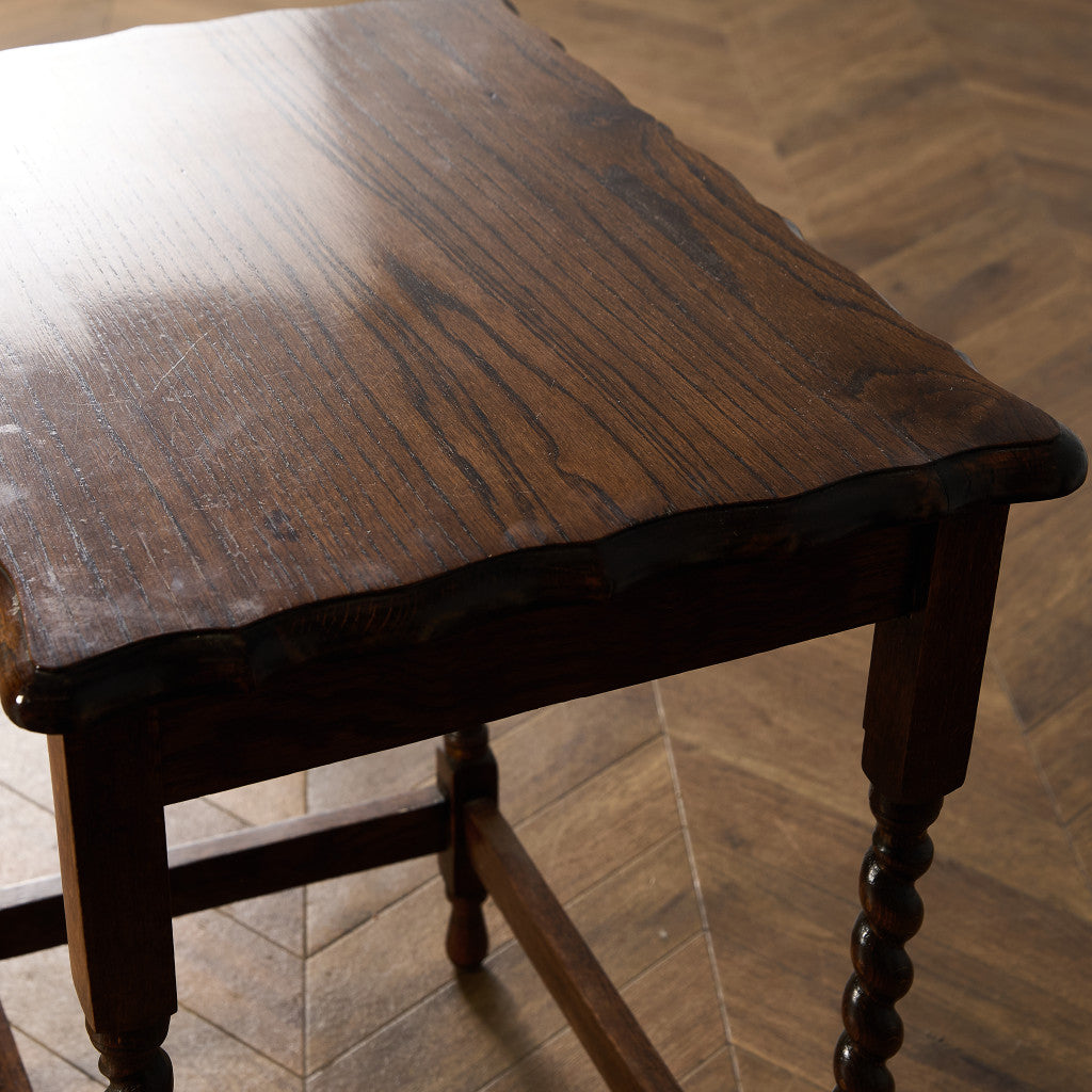 英国 クラシック バーリーシュガーツイスト サイドテーブル