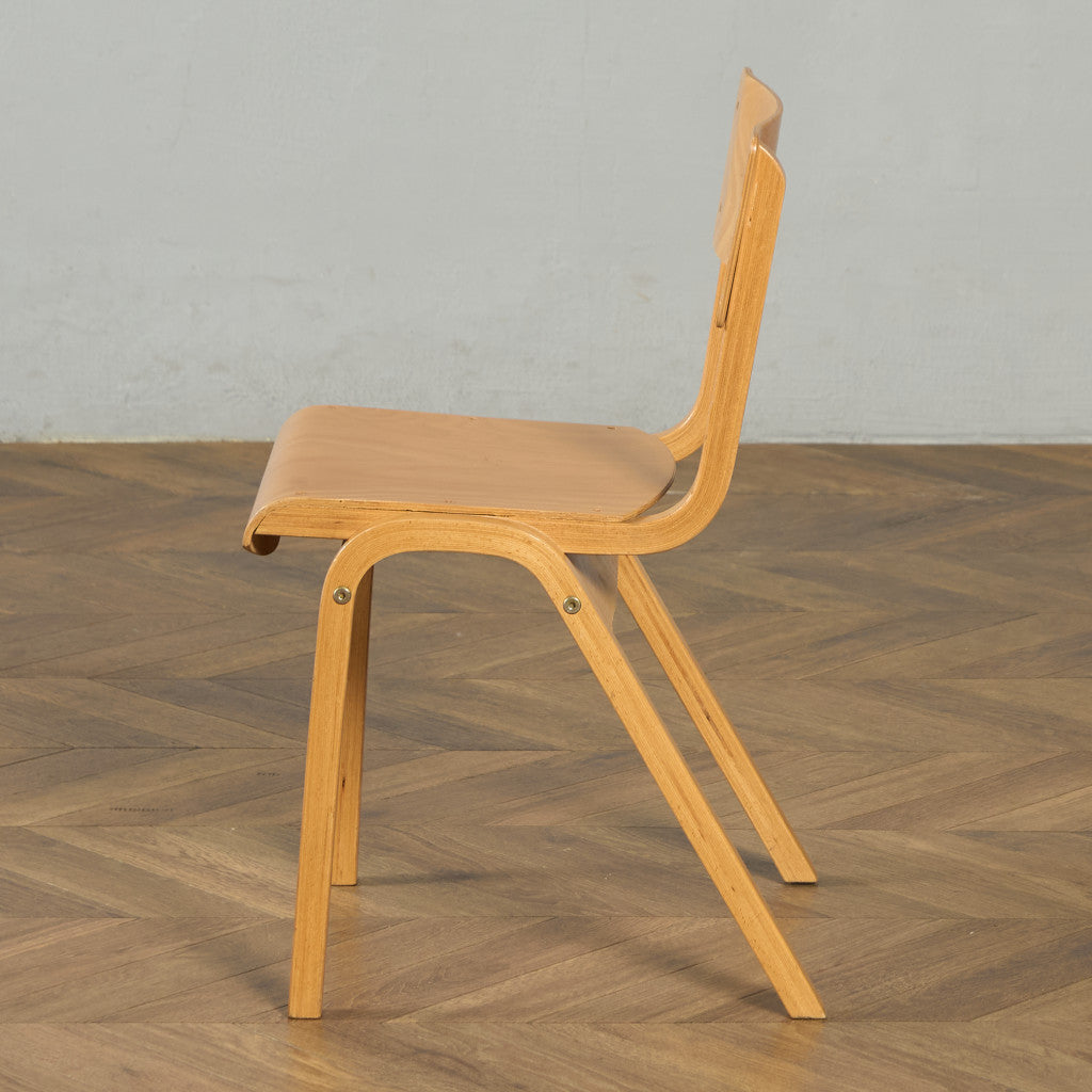 ヴィンテージ スタッキング スクールチェア