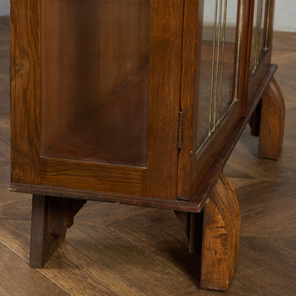 英国 クラシック キュリオケース 飾り棚 #90094