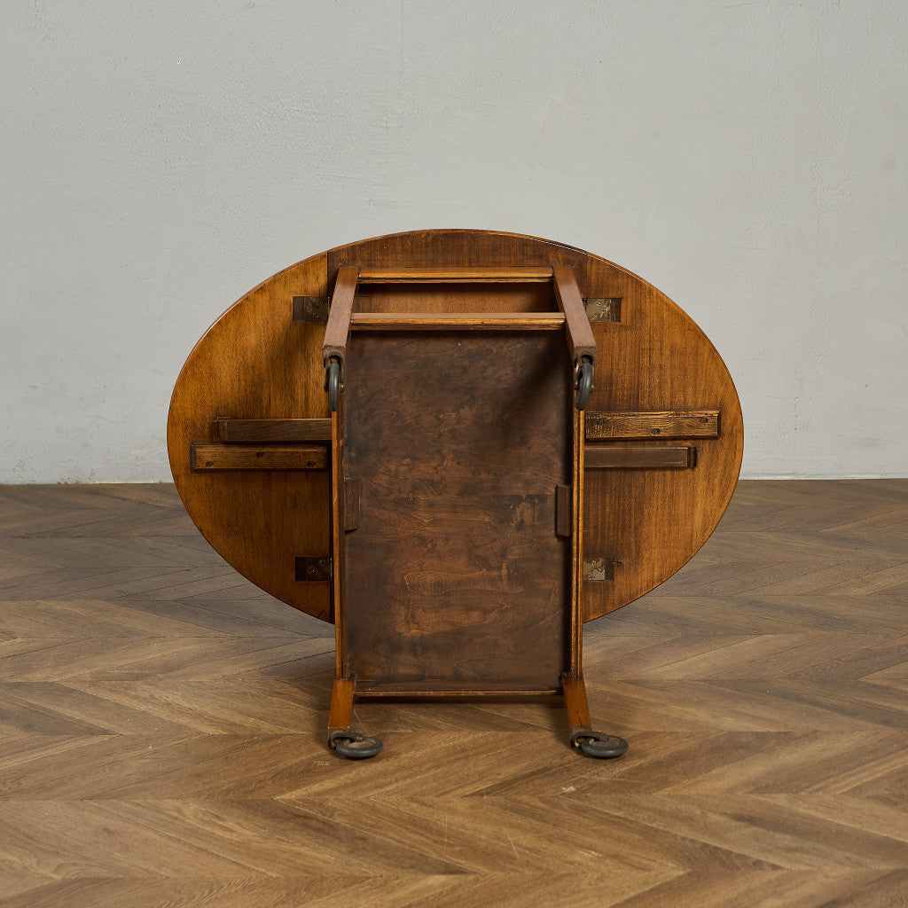 英国 ヴィンテージ ドロップリーフ トロリー ワゴン