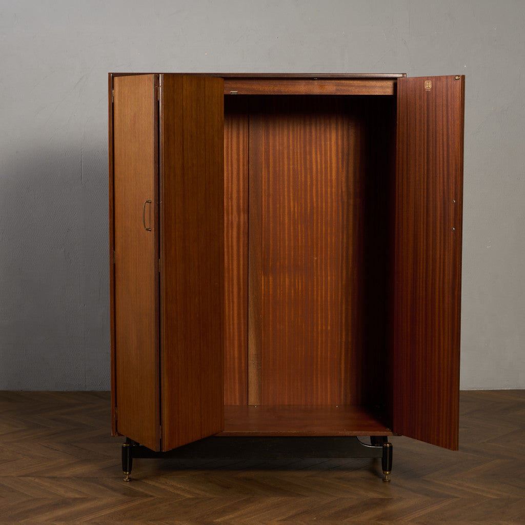 ヴィンテージ 3ドア ワードローブ 初期ゴールドラベル