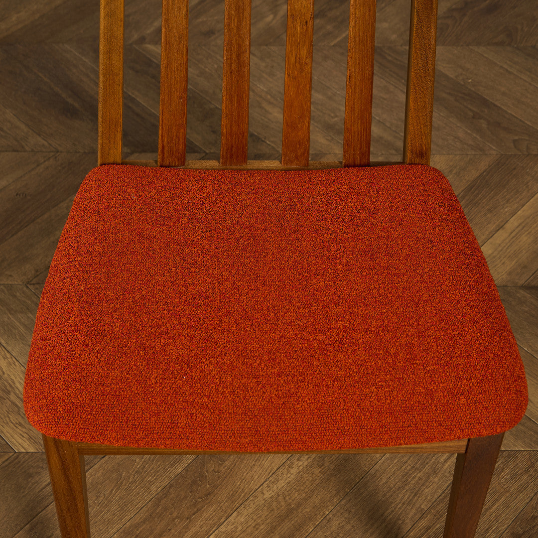 スラットバックチェア 座面張替え済み