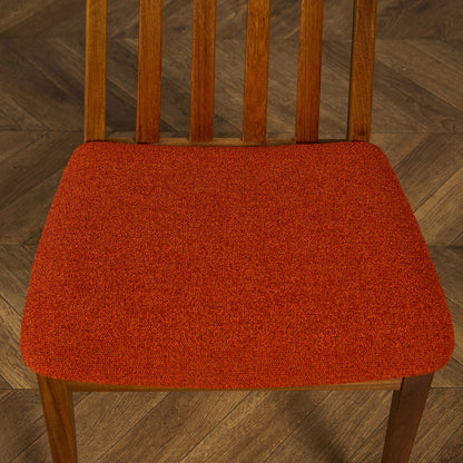 スラットバックチェア 座面張替え済み