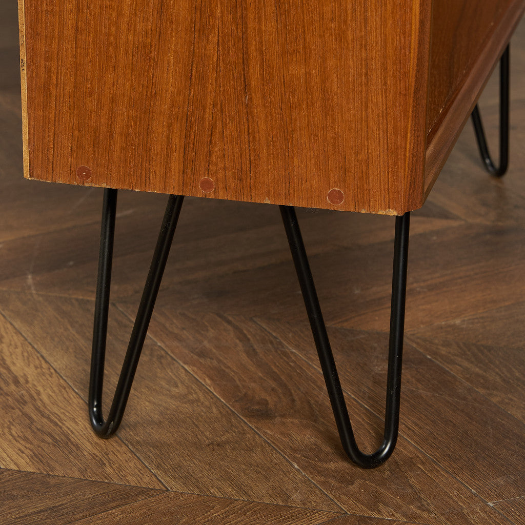 ジープラン G-PLAN Form FIVE ブックケース カスタム アイアン ヘアピンレッグ #87008